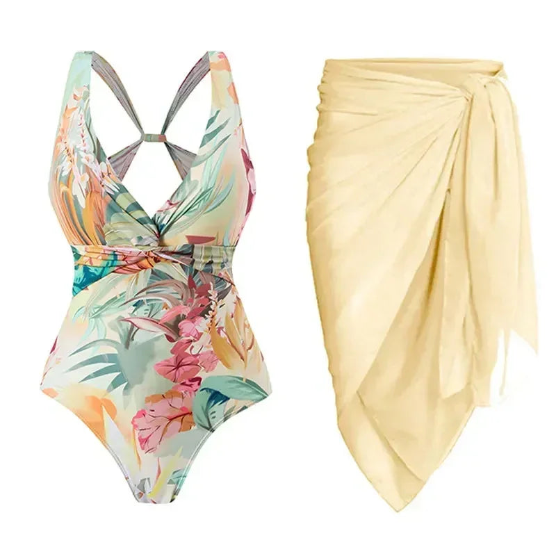 Tulum Brazilian Swimsuit Set- The Summer Glow Collection