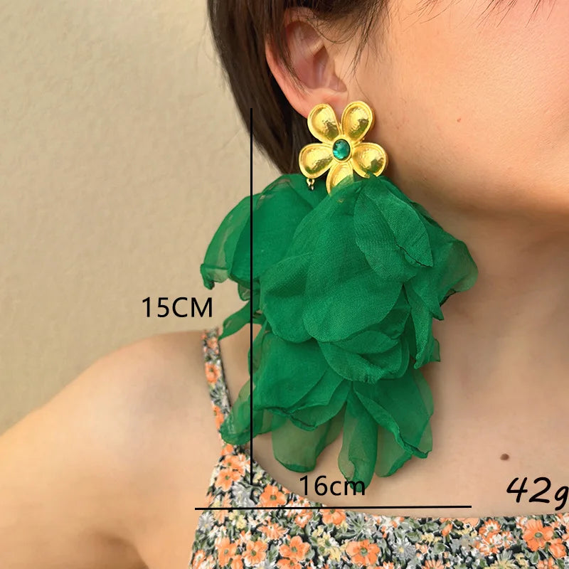 The Cartagena Statement Tassel Earrings