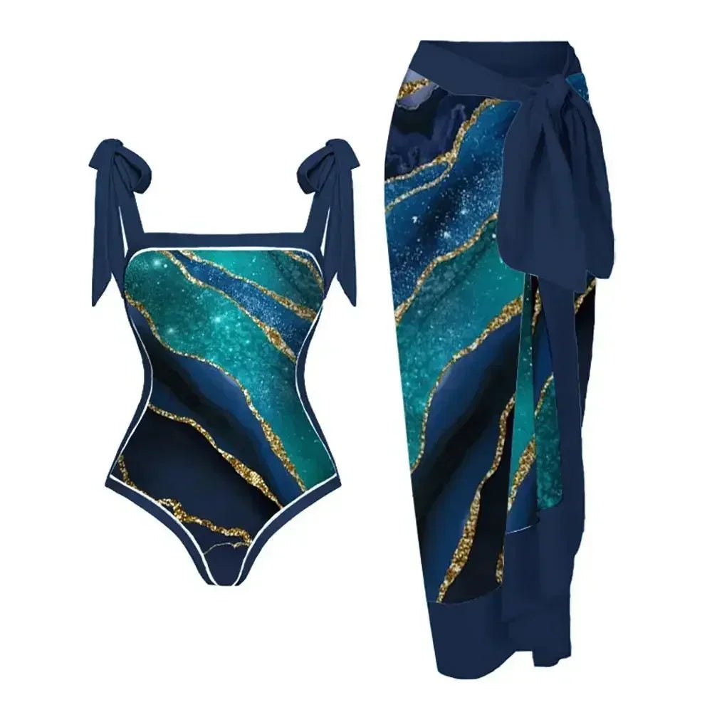 Tulum Brazilian Swimsuit Set- The Summer Glow Collection