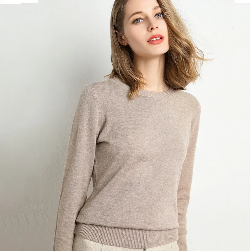 Mariana Slim O-Neck Sweater