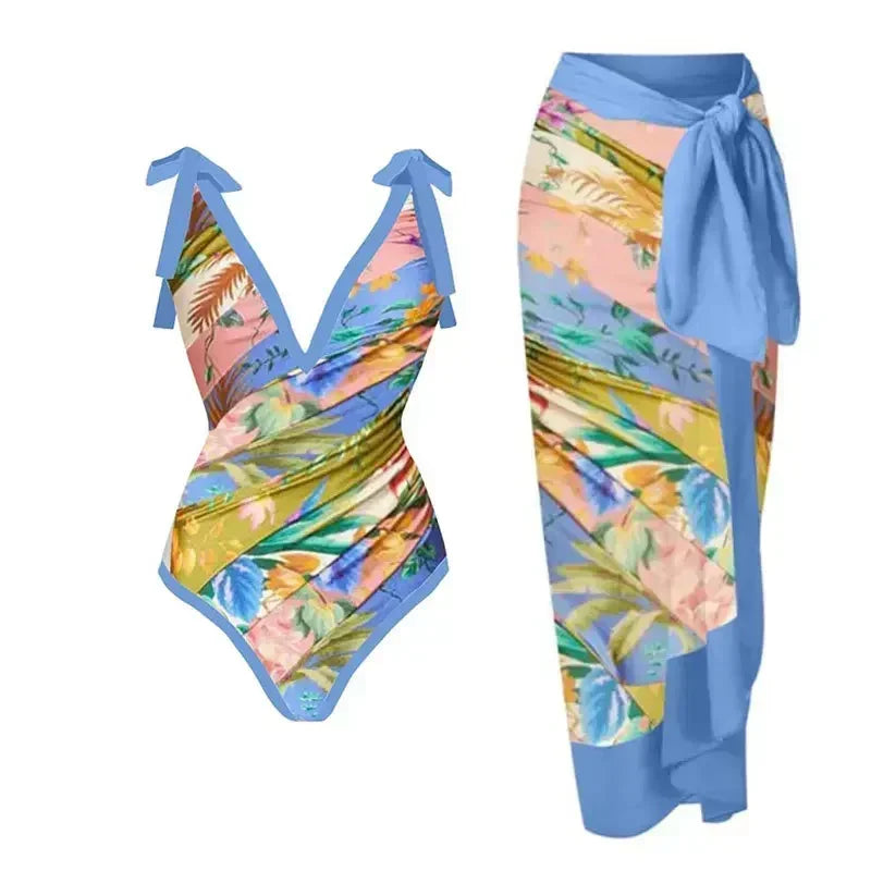 Tulum Brazilian Swimsuit Set- The Summer Glow Collection
