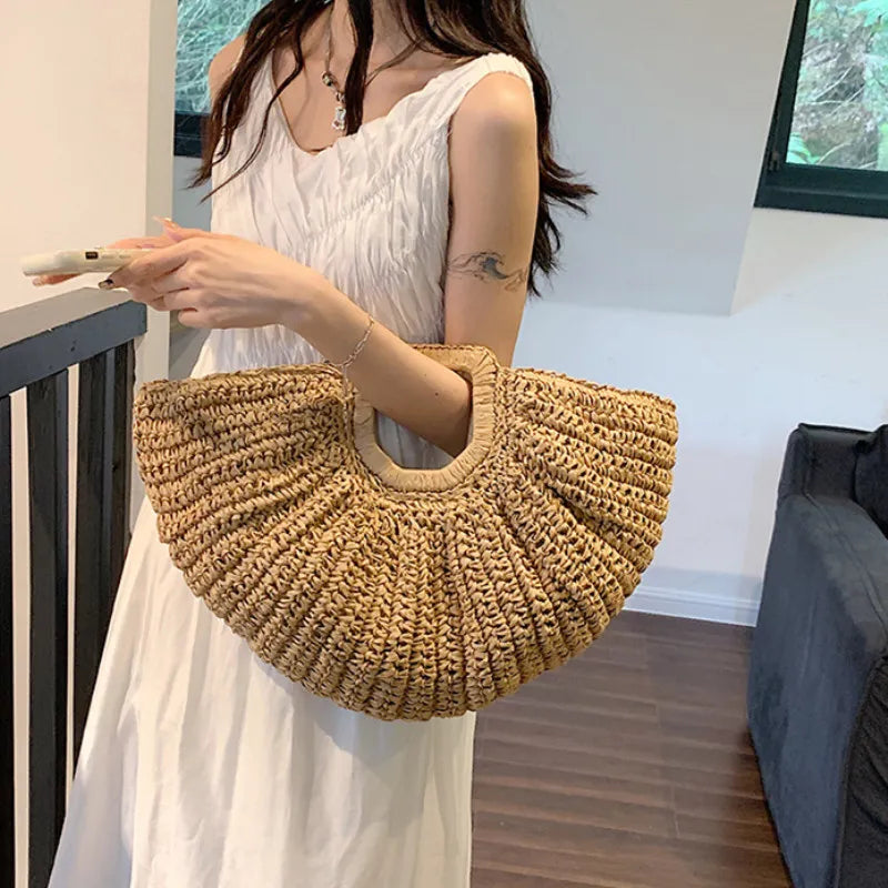 The Amalfia Straw Bag