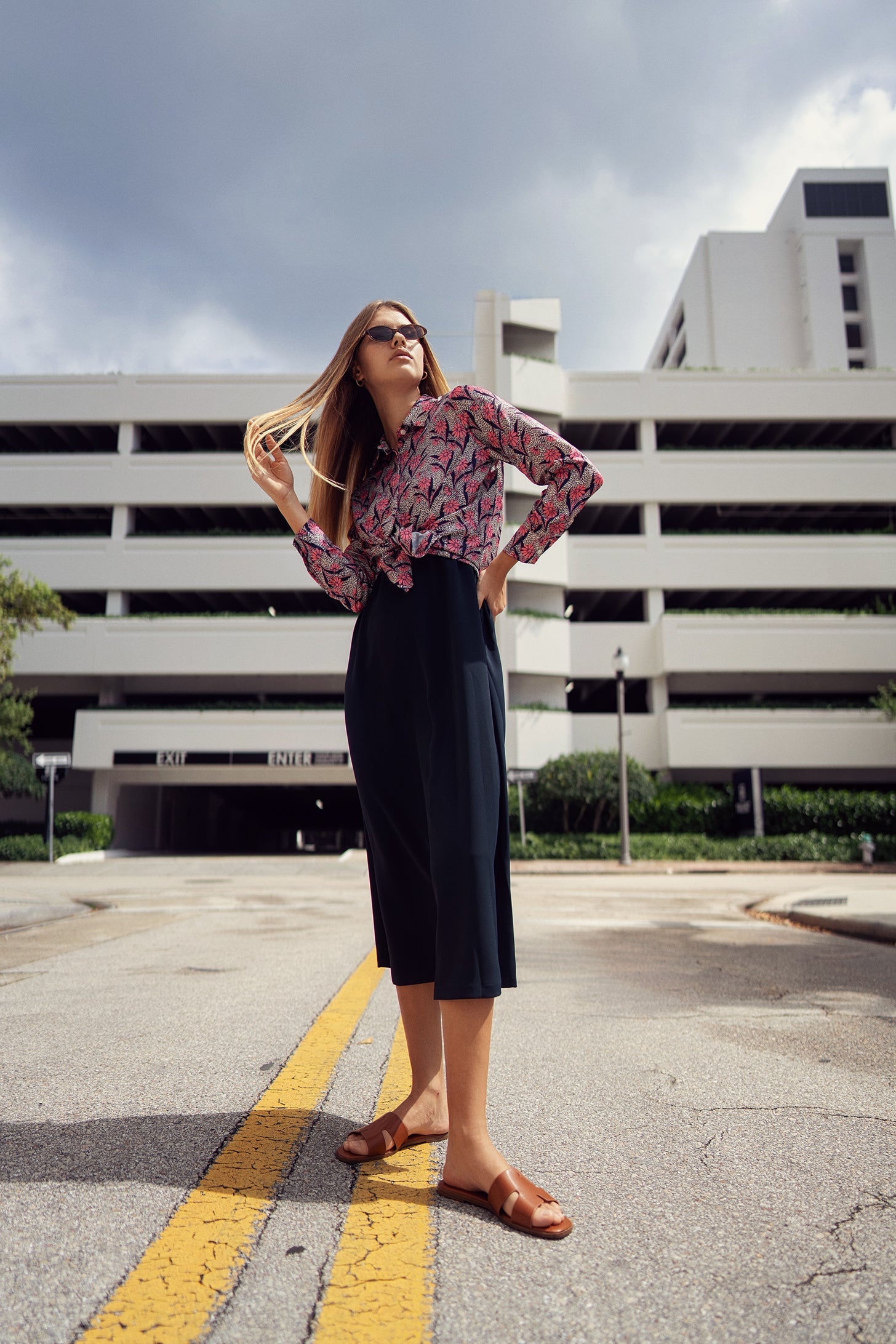 City Chic FLORAL BLOUSE Top