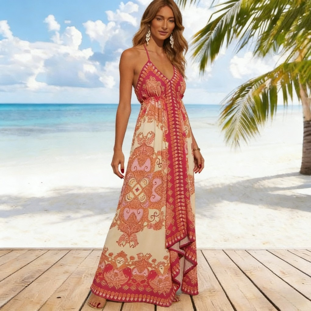 Palm Paradise Dress