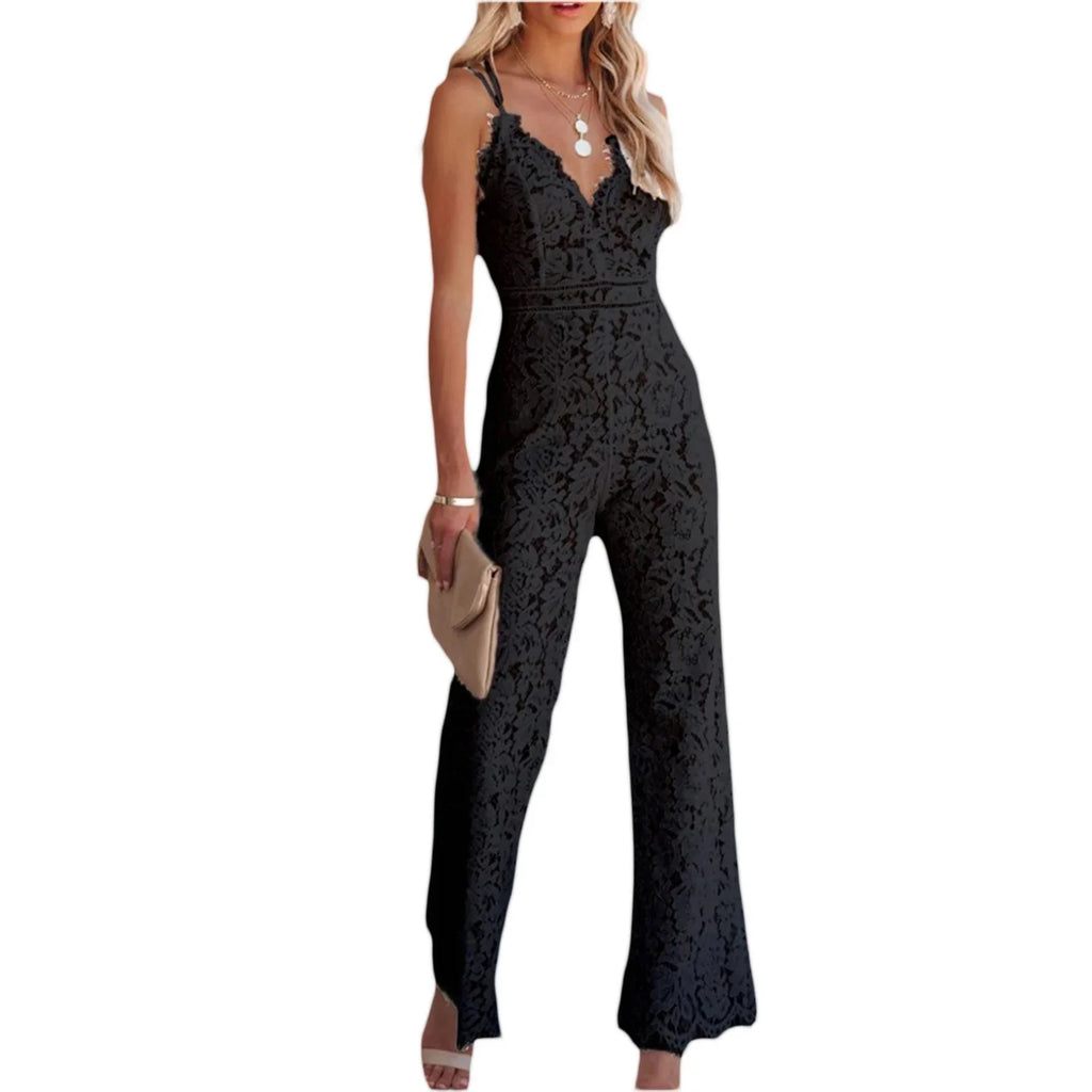 The Marcella Lace Jumpsuit