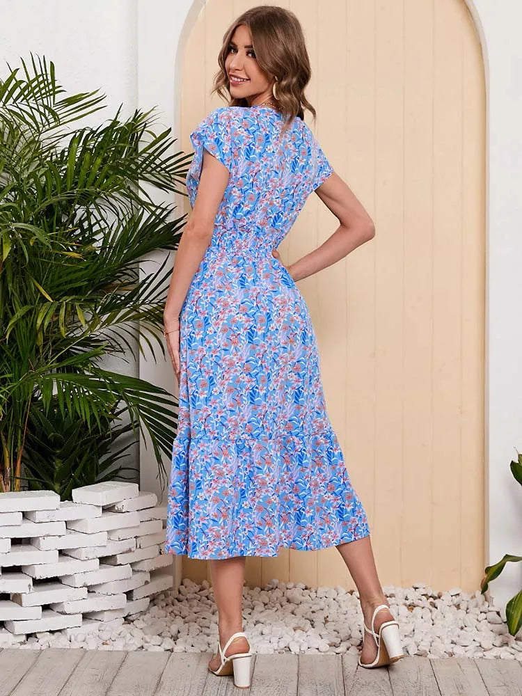Coastal Breeze Chic Dress