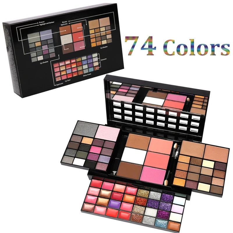 Vianca 74-Piece All-in-One Makeup Palette