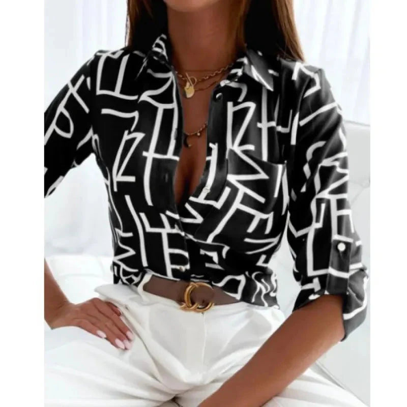 Diamond Premiere Chic Top Blouse
