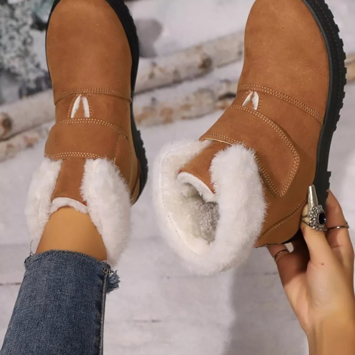 The Aspen Cozy Faux-Fur Winter Boots