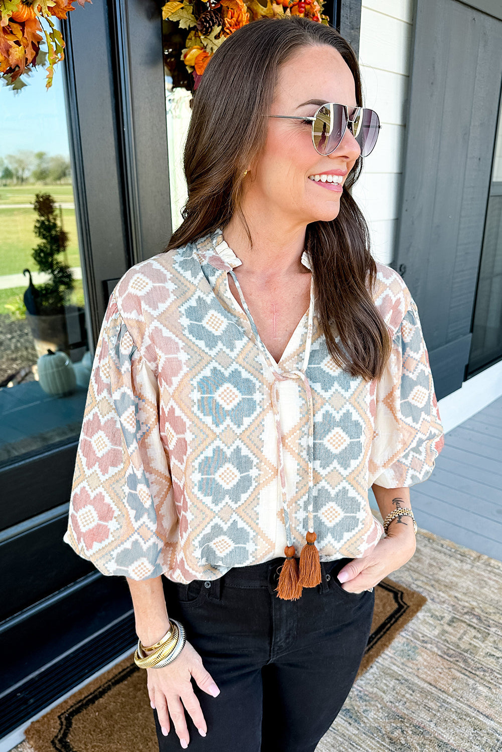 Gilded Lily Blouse Top