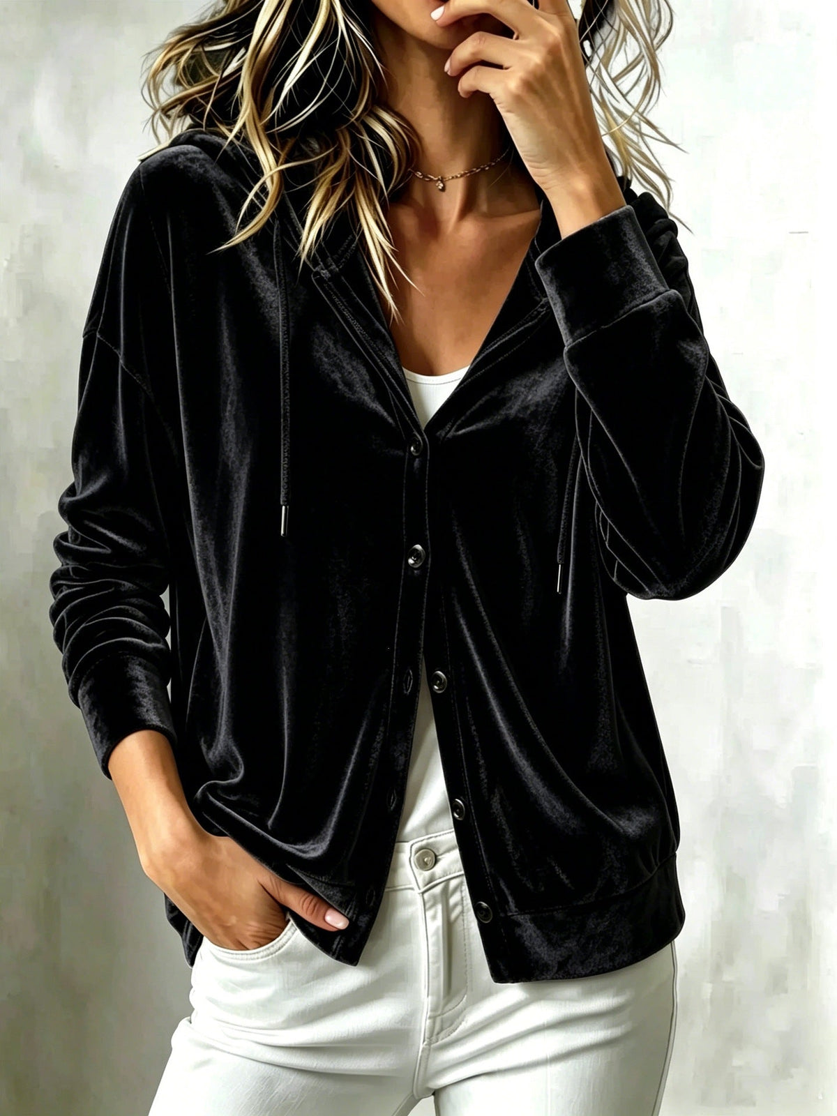 The Cozy Luxe Hooded Cardigan