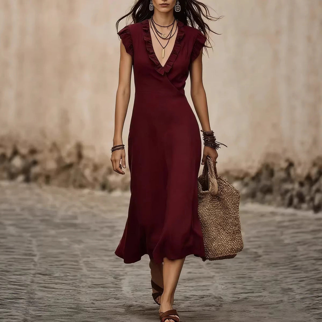 Golden Hour Chic Dress