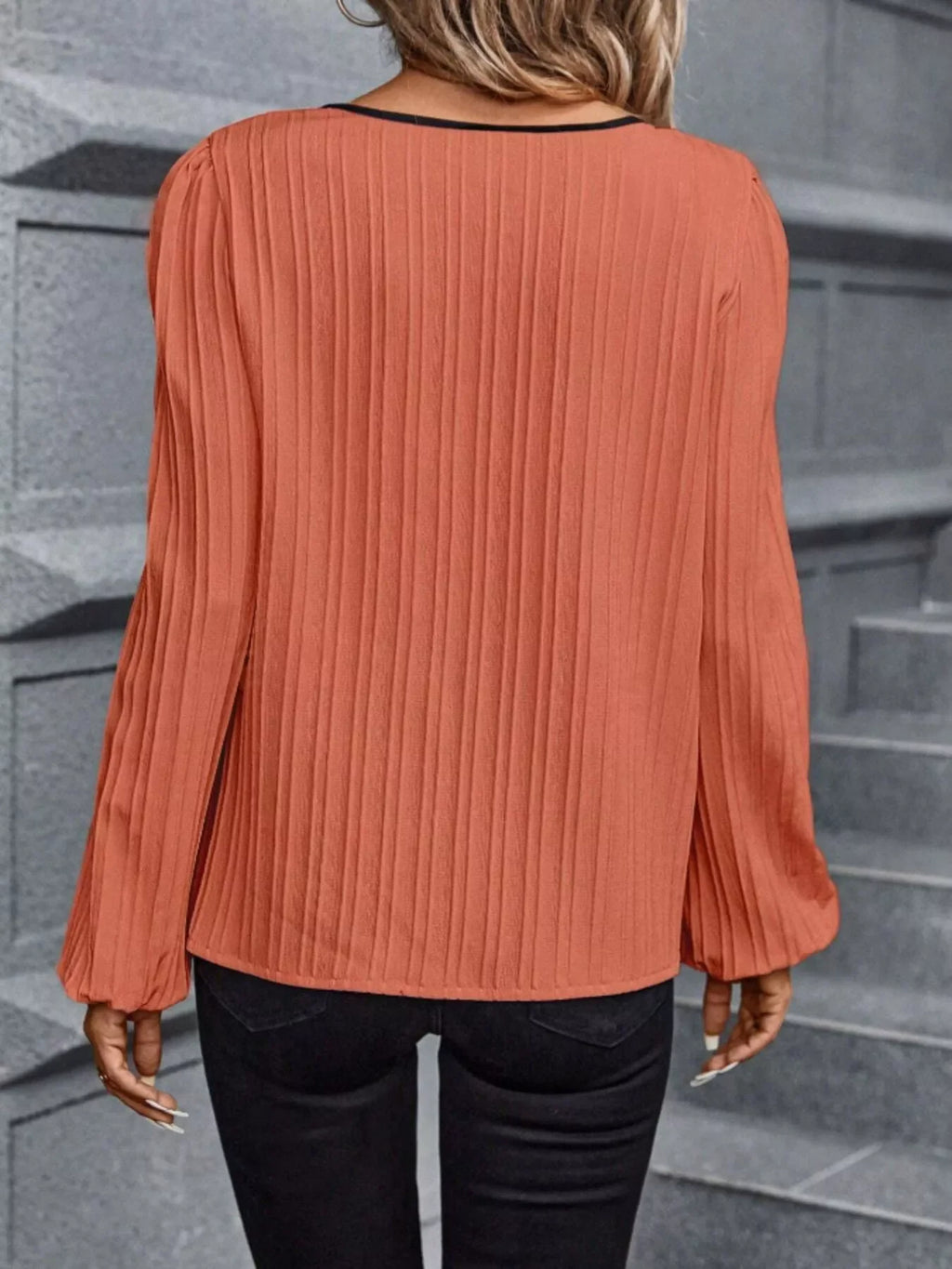 Rose Petal Blouse Top