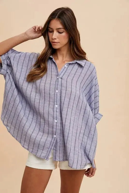 Annie Chic Girl Wear Over Size Top- The Soft Chic Collection