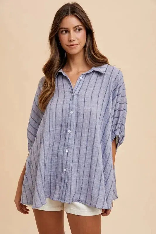 Annie Chic Girl Wear Over Size Top- The Soft Chic Collection