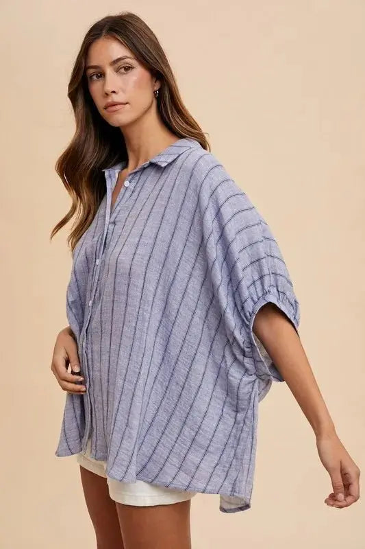 Annie Chic Girl Wear Over Size Top- The Soft Chic Collection