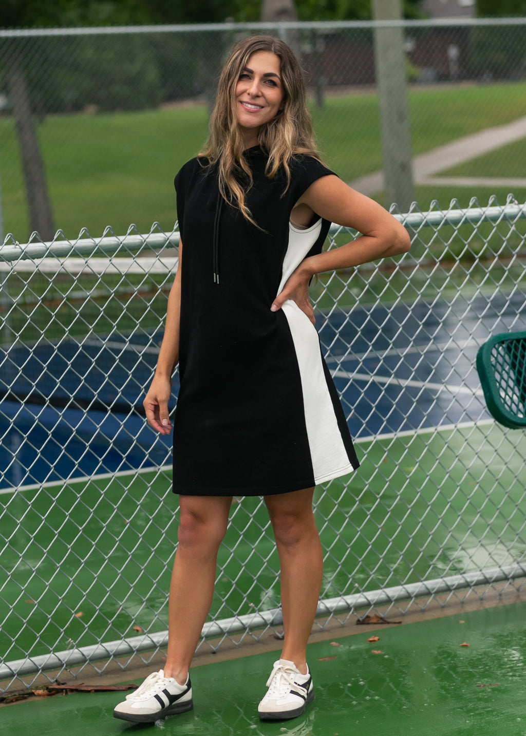 Asher Rose Hooded Dress