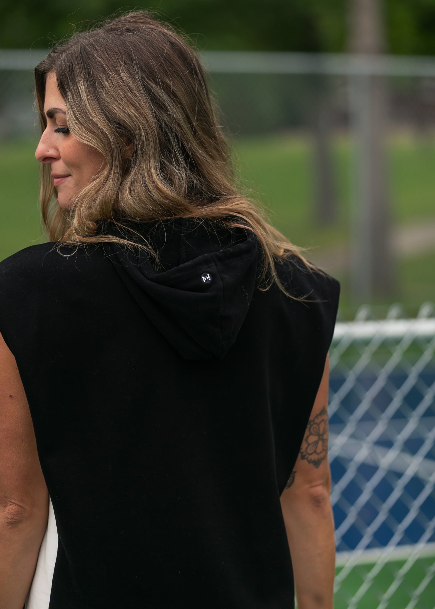 Asher Rose Hooded Dress