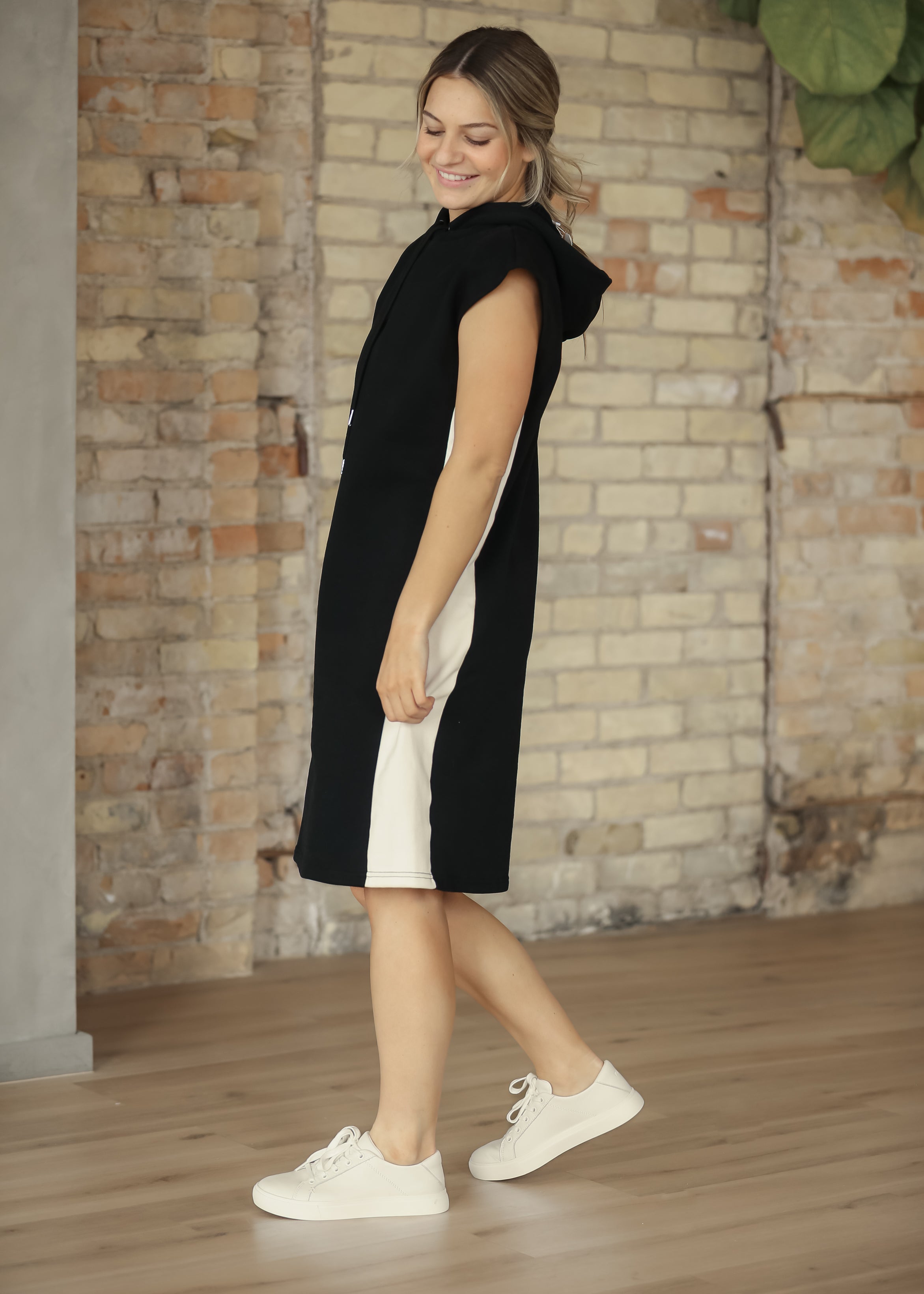 Asher Rose Hooded Dress