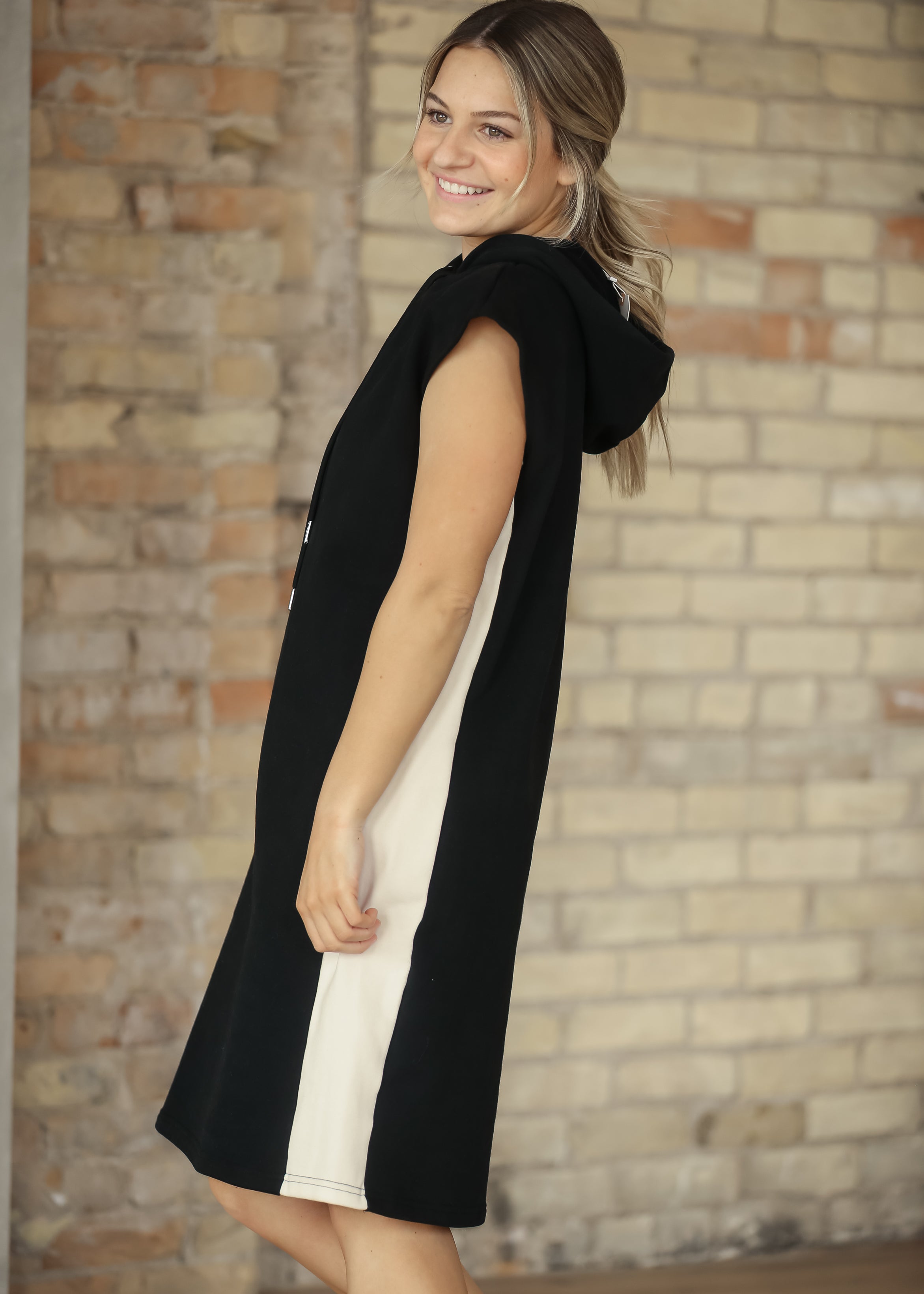 Asher Rose Hooded Dress
