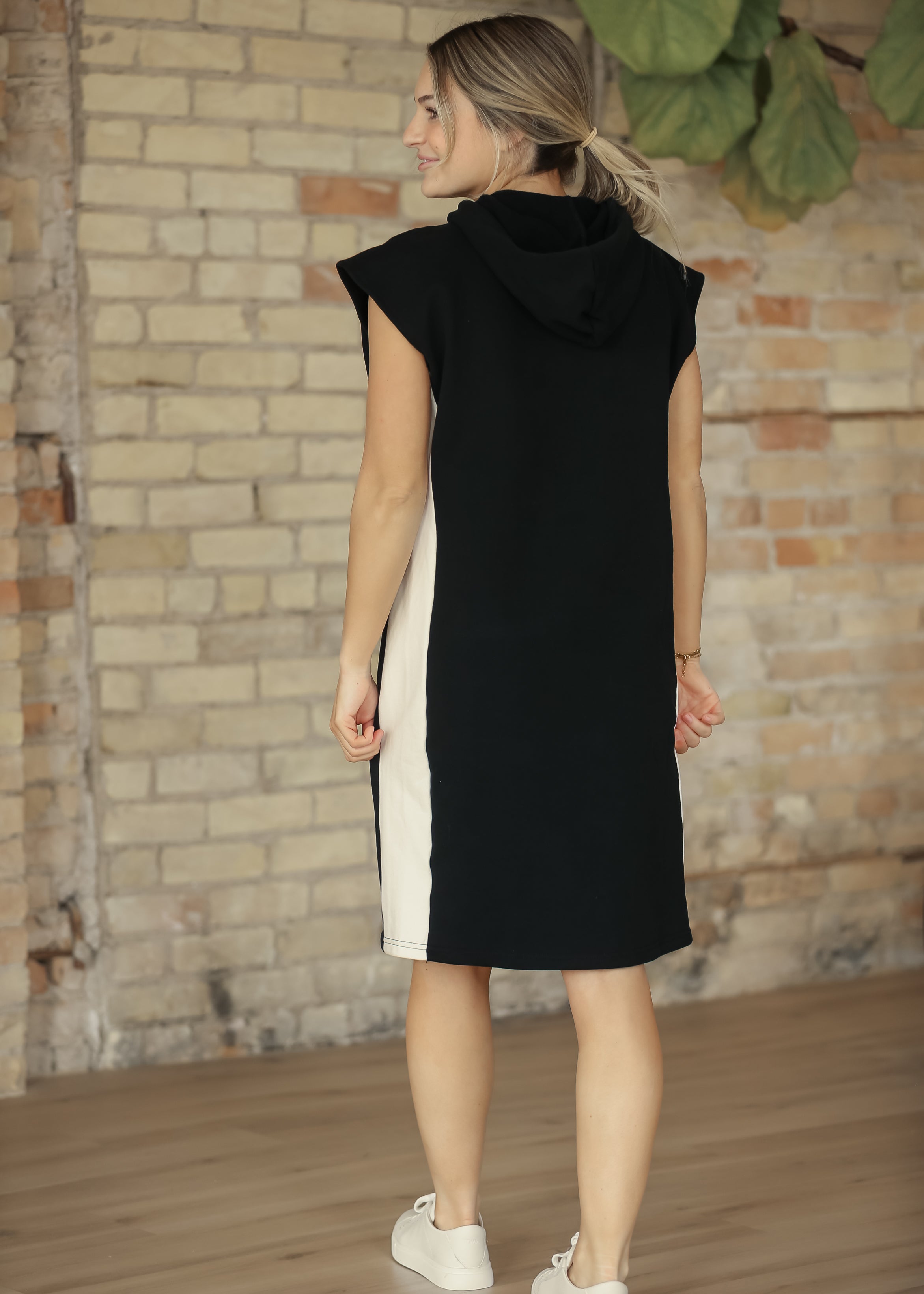 Asher Rose Hooded Dress