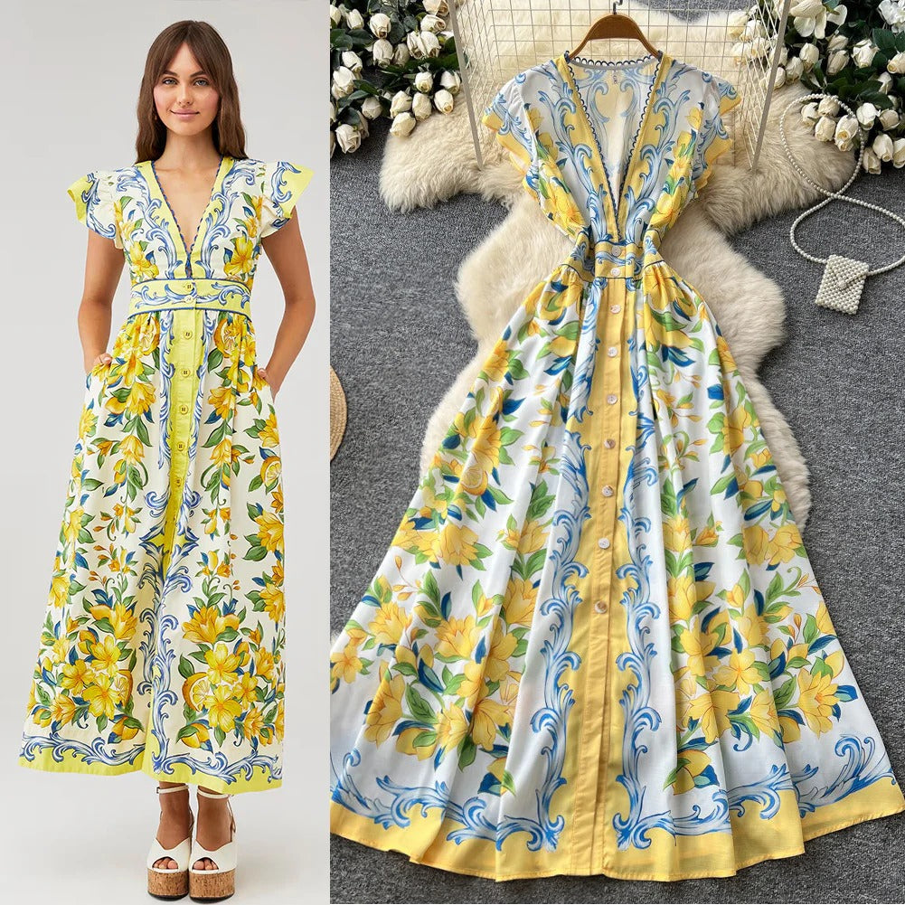 Floral Fantasy Dress
