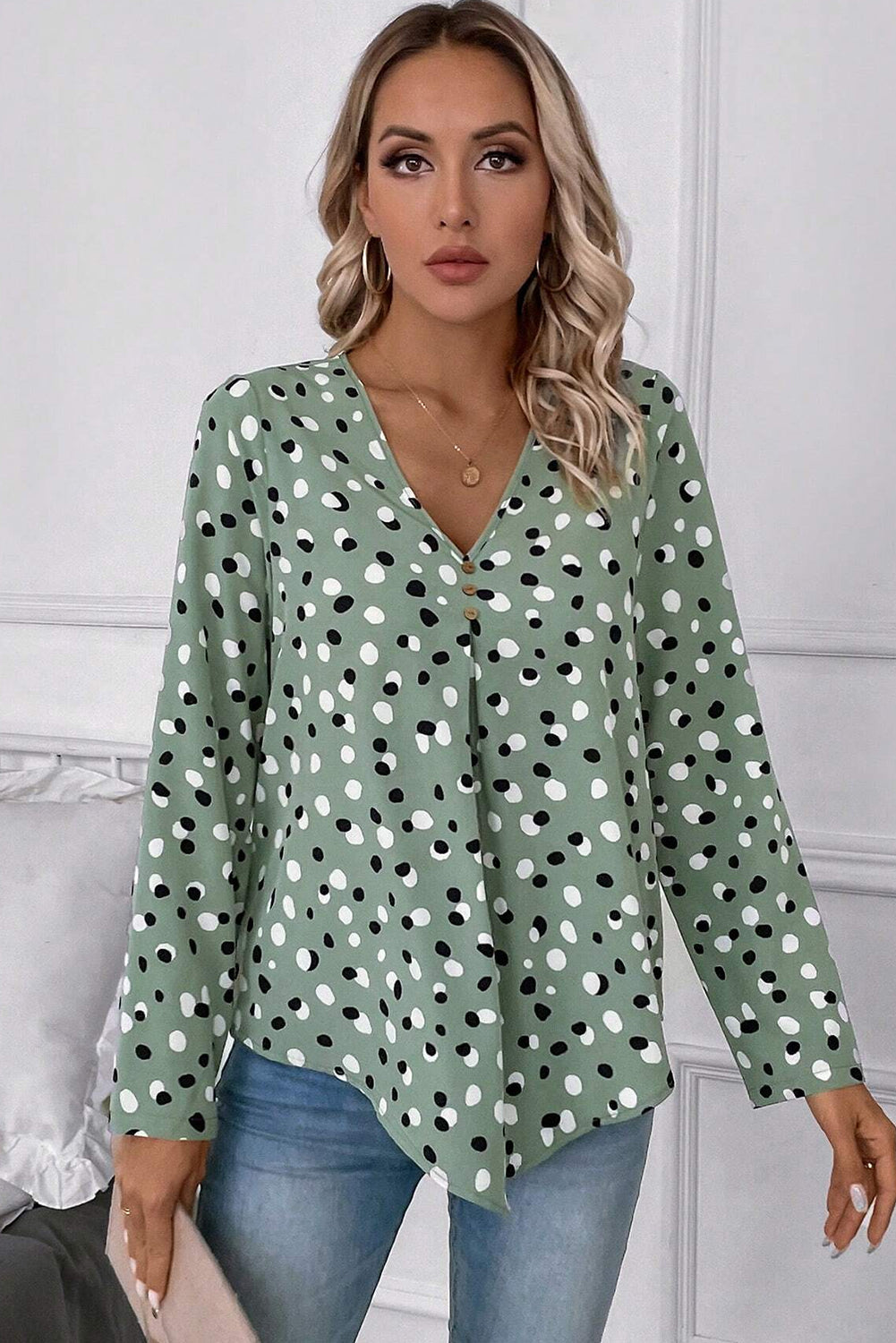 Rosewood Ruffle Top