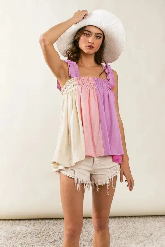 Morning Flow Tank Top- The Muse Chic Collection