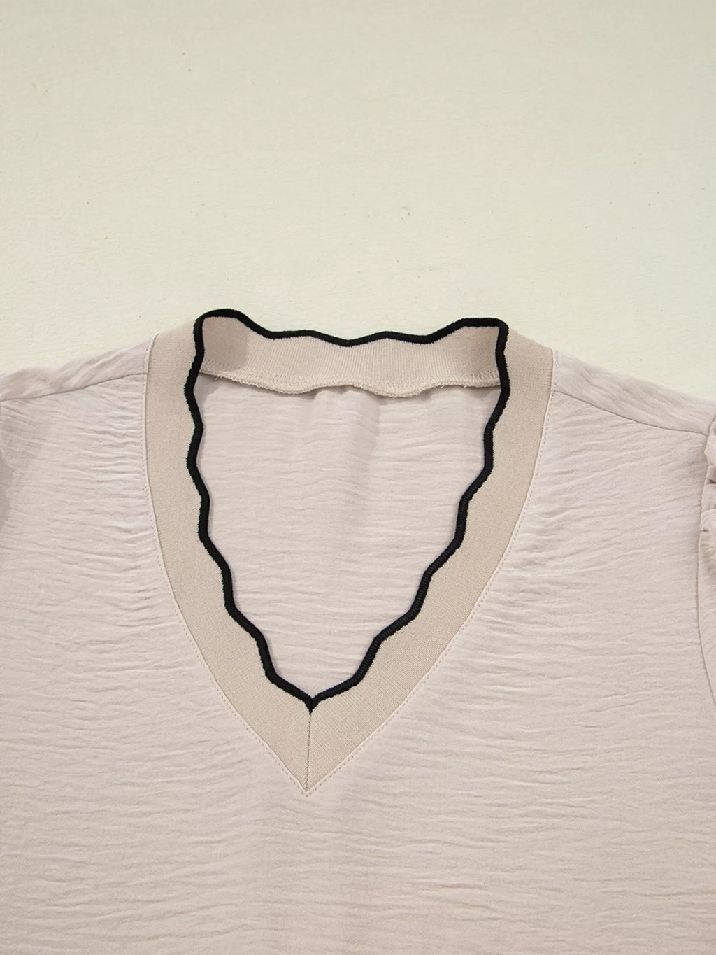 Graceful Gathered Blouse Top