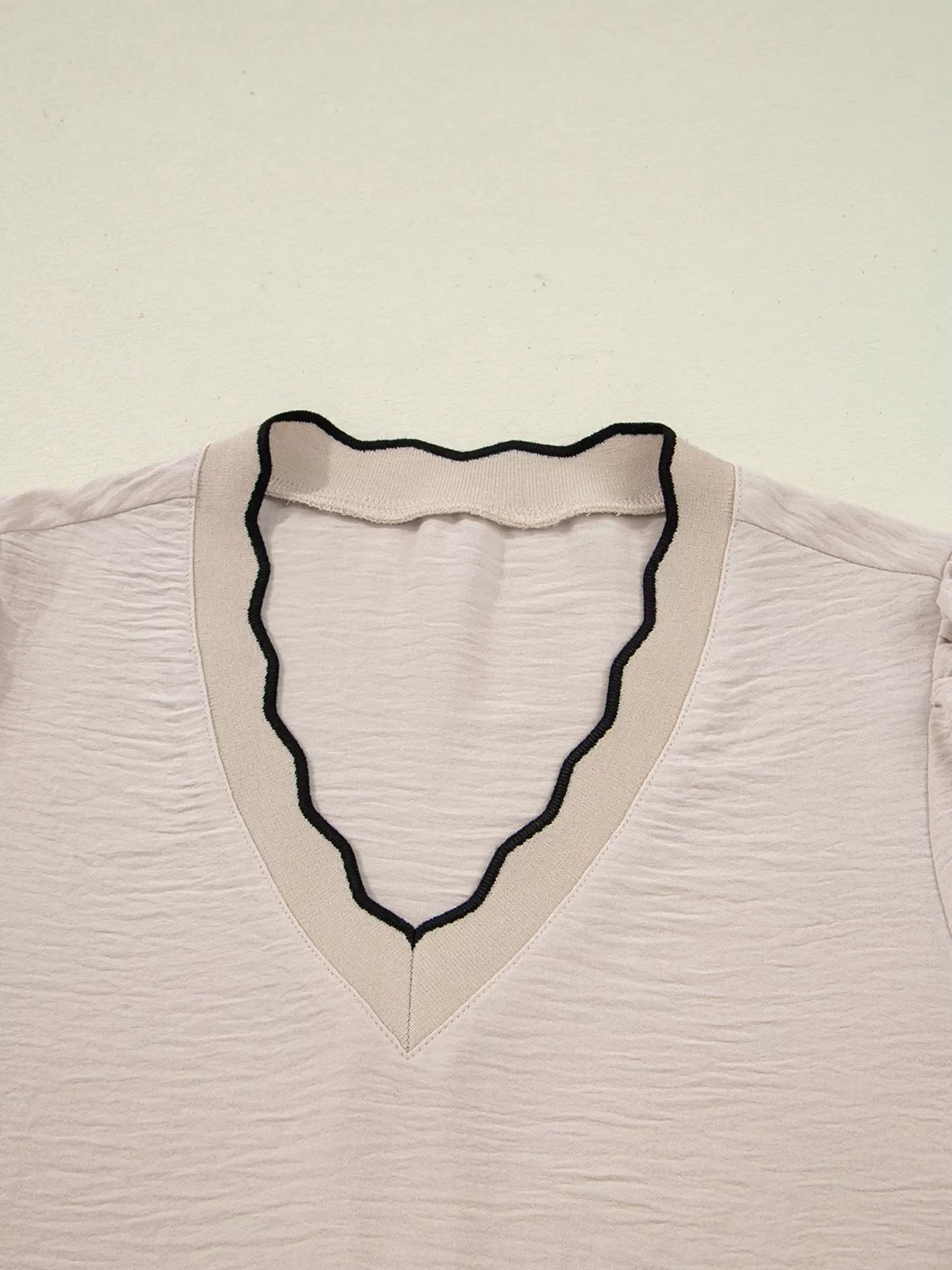 Graceful Gathered Blouse Top