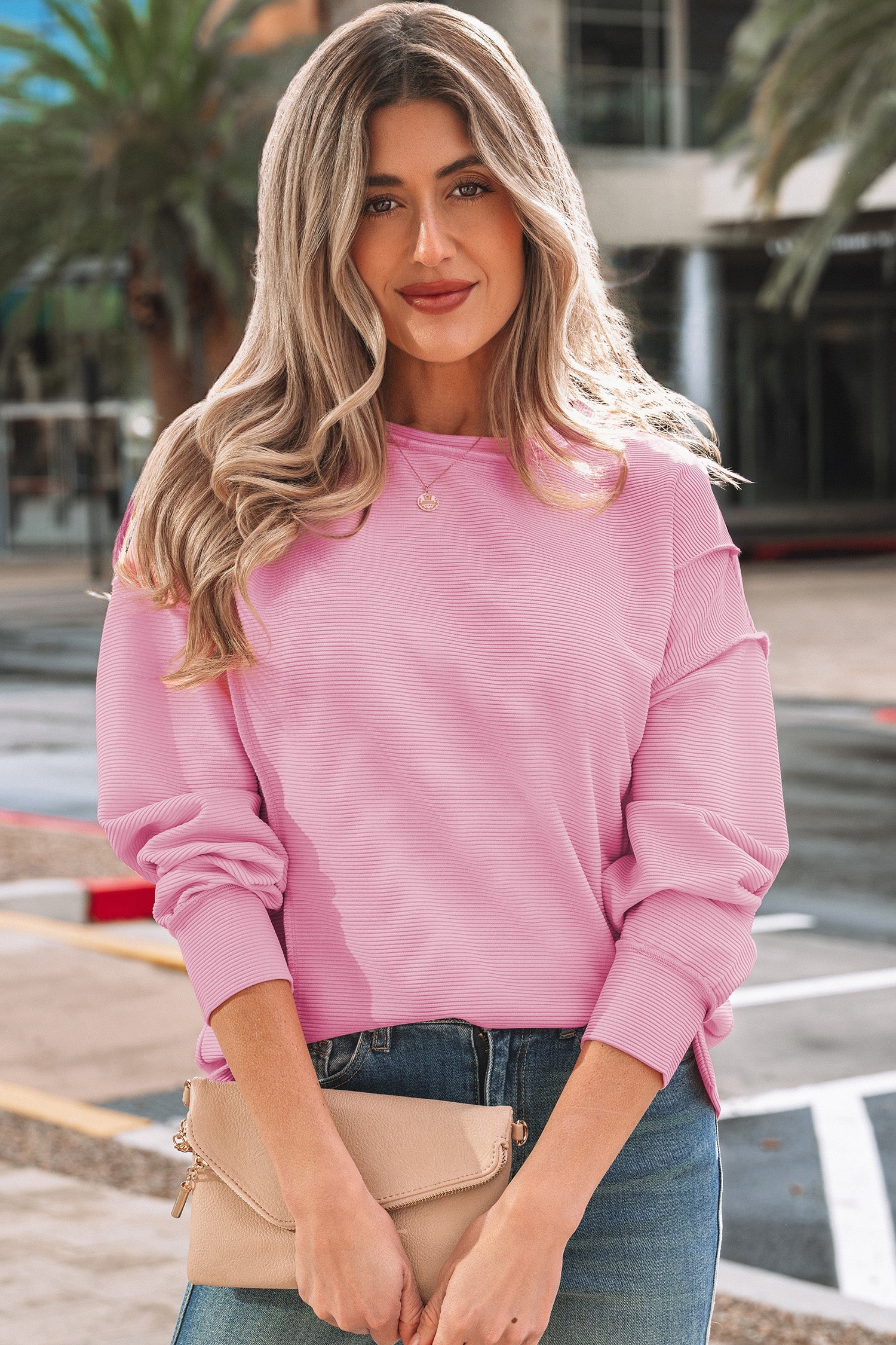 Peaceful Living Pullover Top
