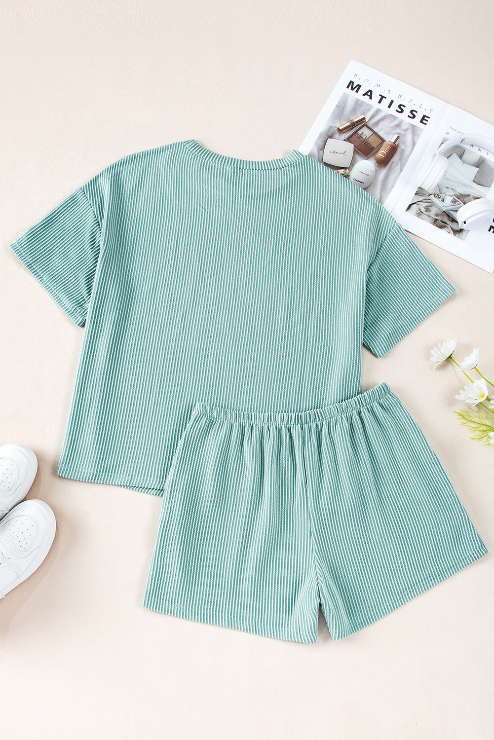 Radiant Nights Shorts Set
