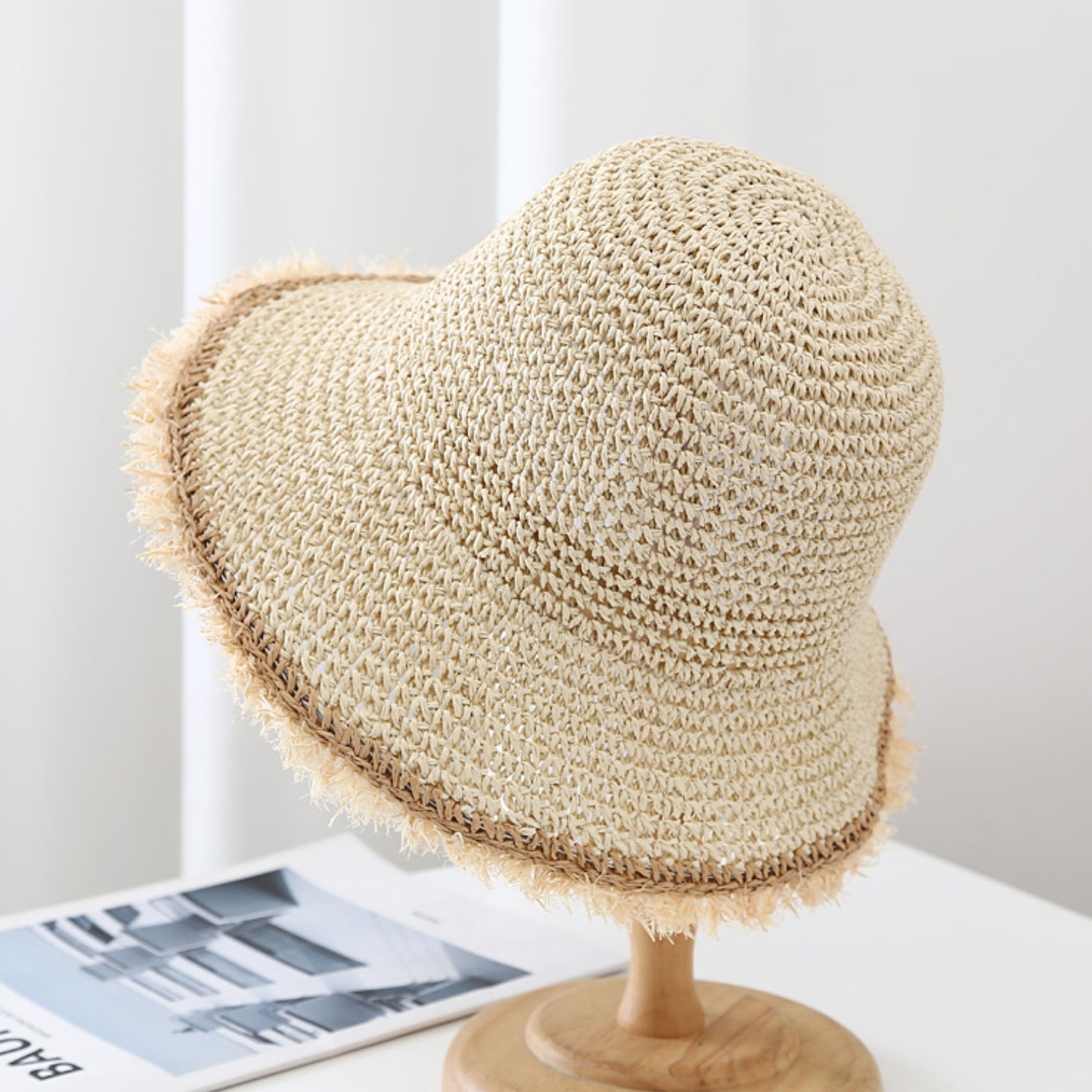 Catalina Rose Beach & Vacation Sun Hat- The Isla Bonita Collection