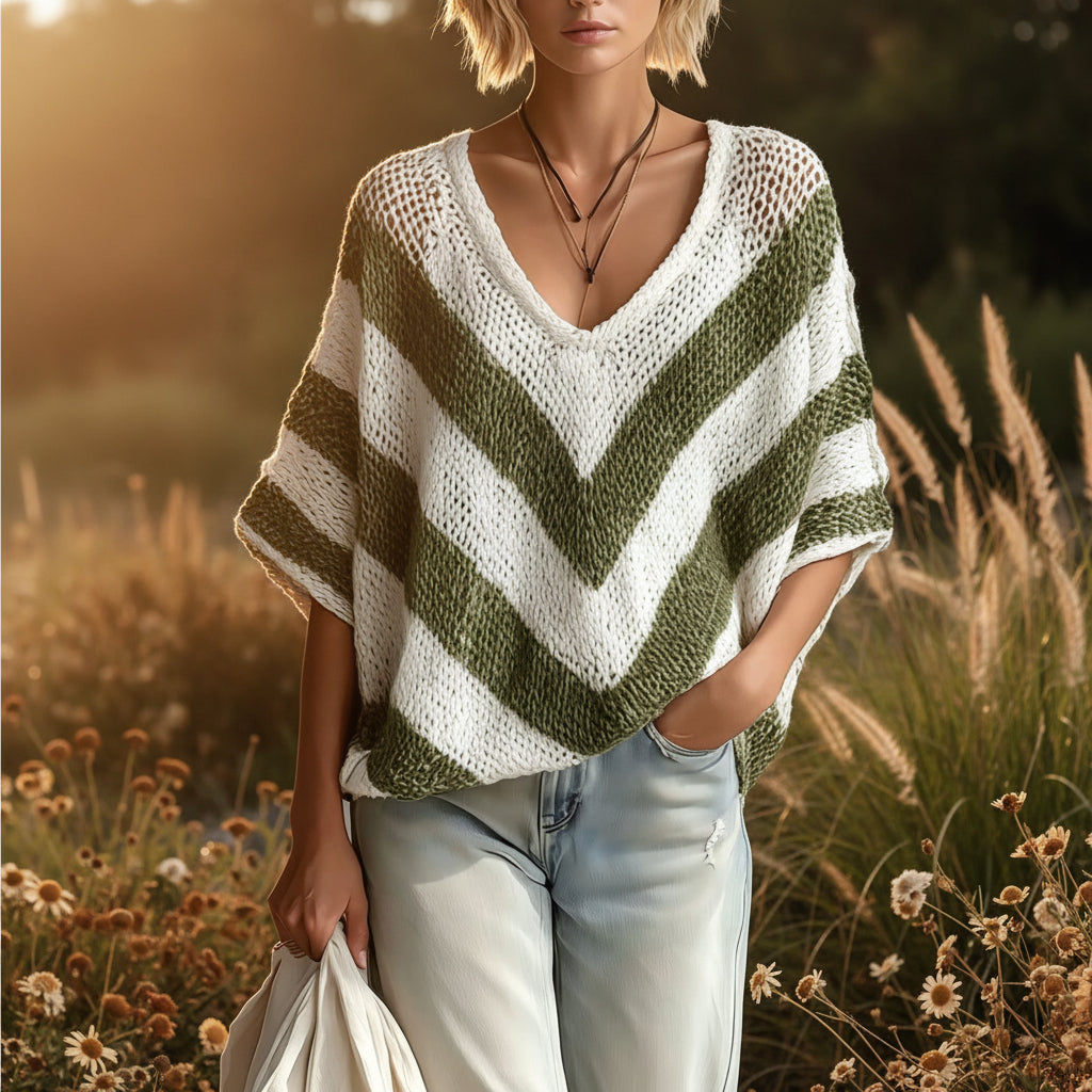 Annastia Knit Sweater Top- The Inspire Girl Collection