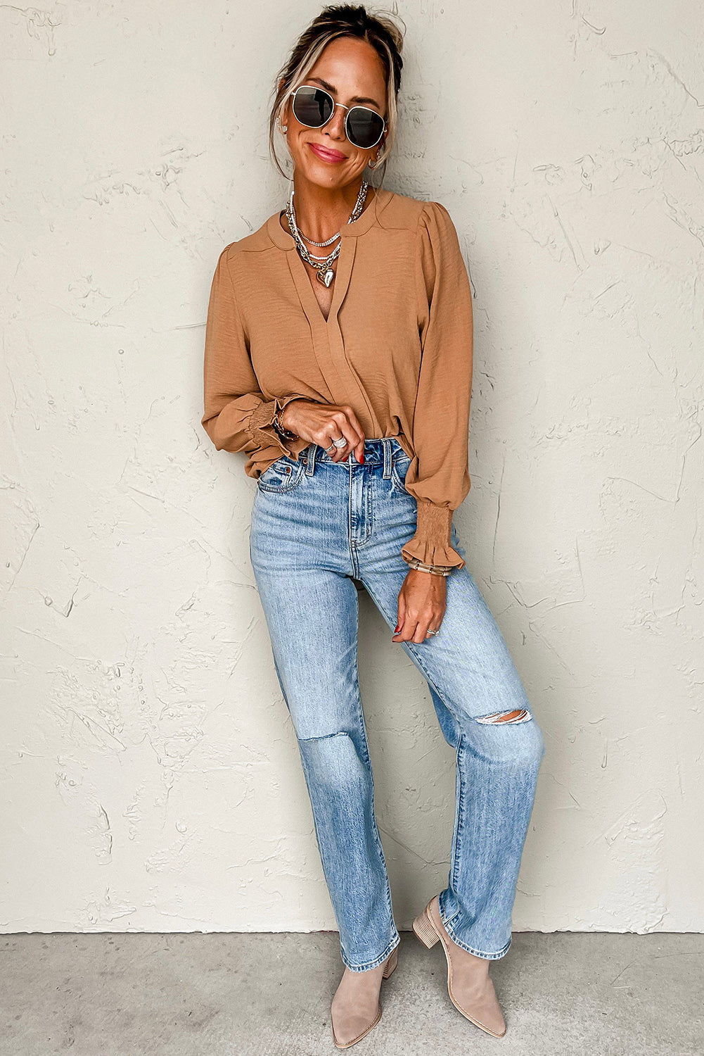 Golden Hour Blouse Top