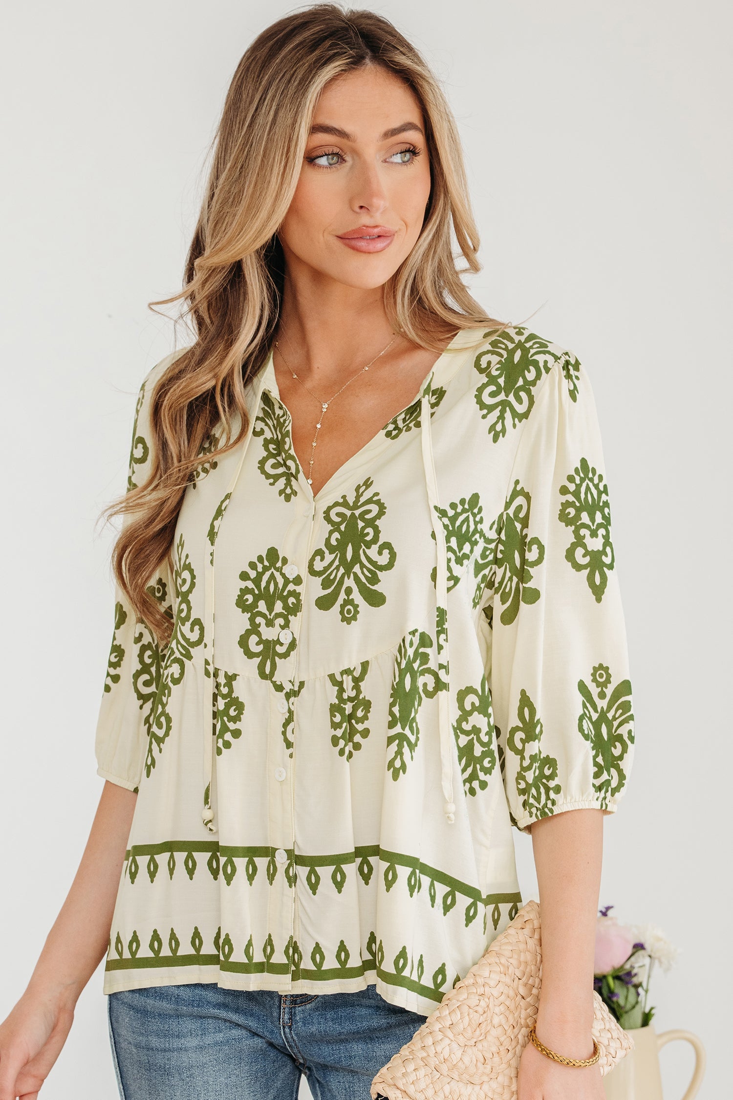 Boho Chica Chic Blouse Top- The Amazing Chic Collection