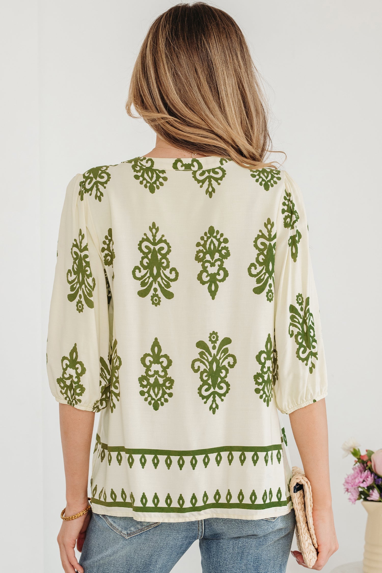 Boho Chica Chic Blouse Top- The Amazing Chic Collection