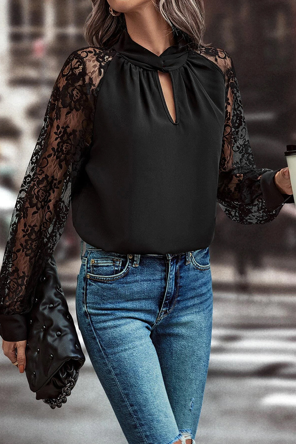 Tuscany Garden Blouse Top