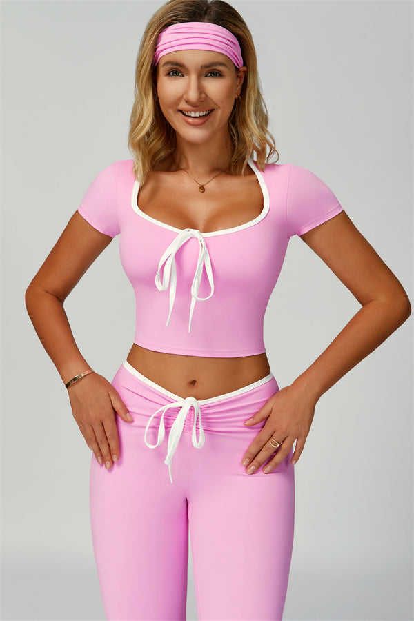 The Skyline Top & Headband Sport Set