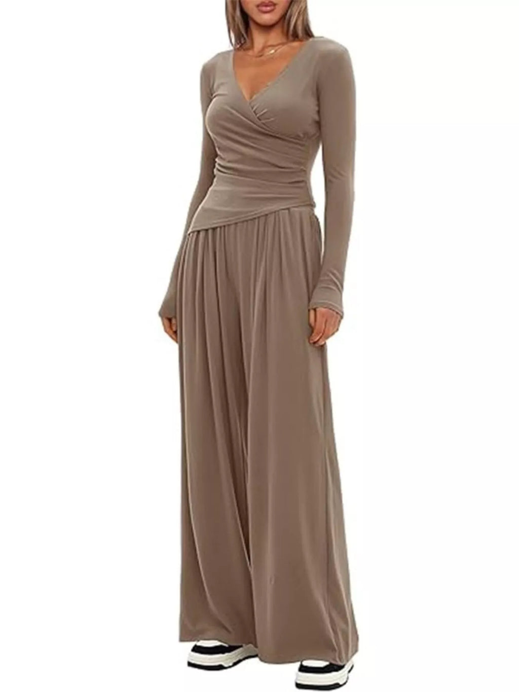The Amara Lee Wide-Leg Lounge Set