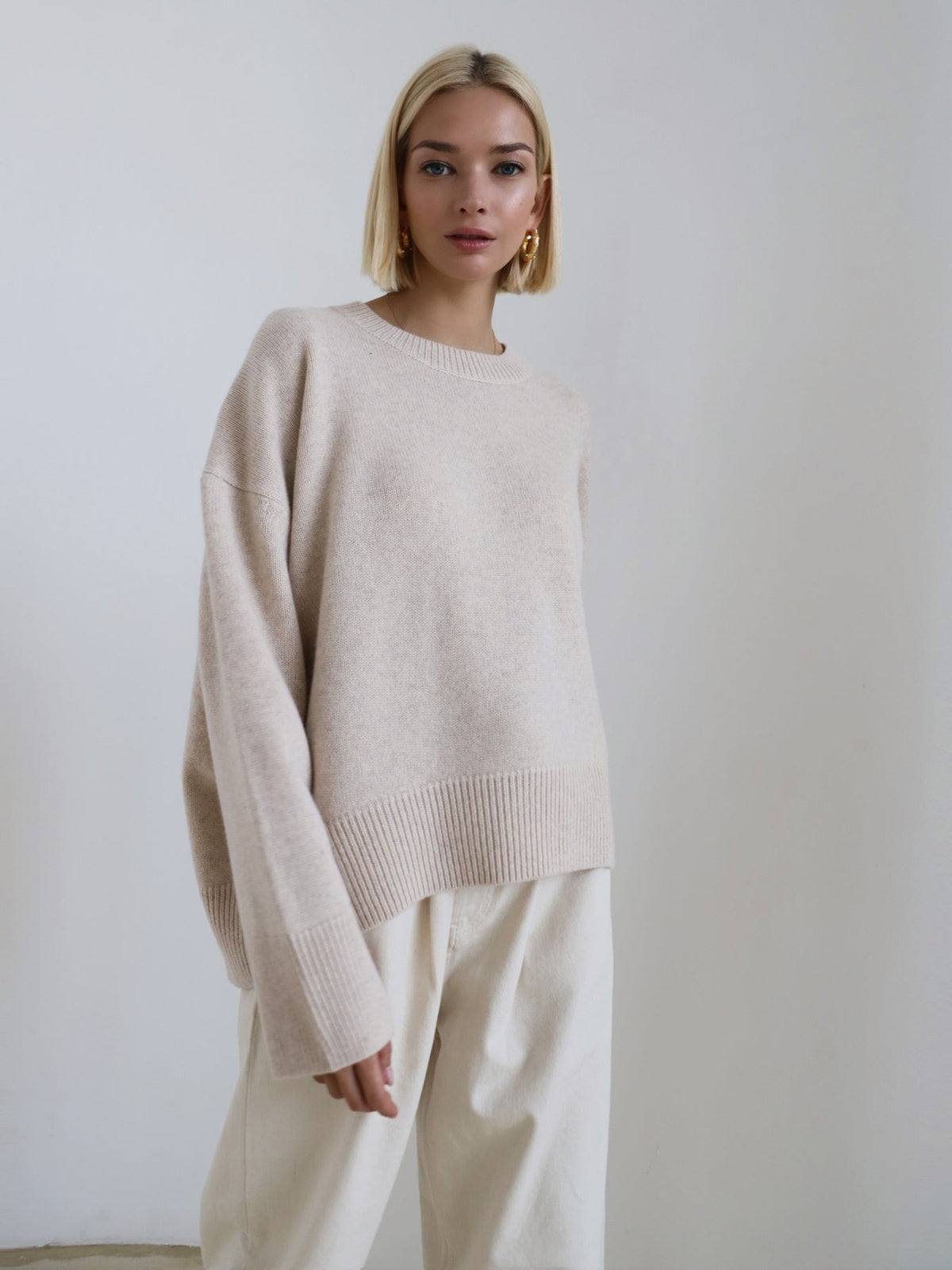 The Maren Oversized Knit Sweater