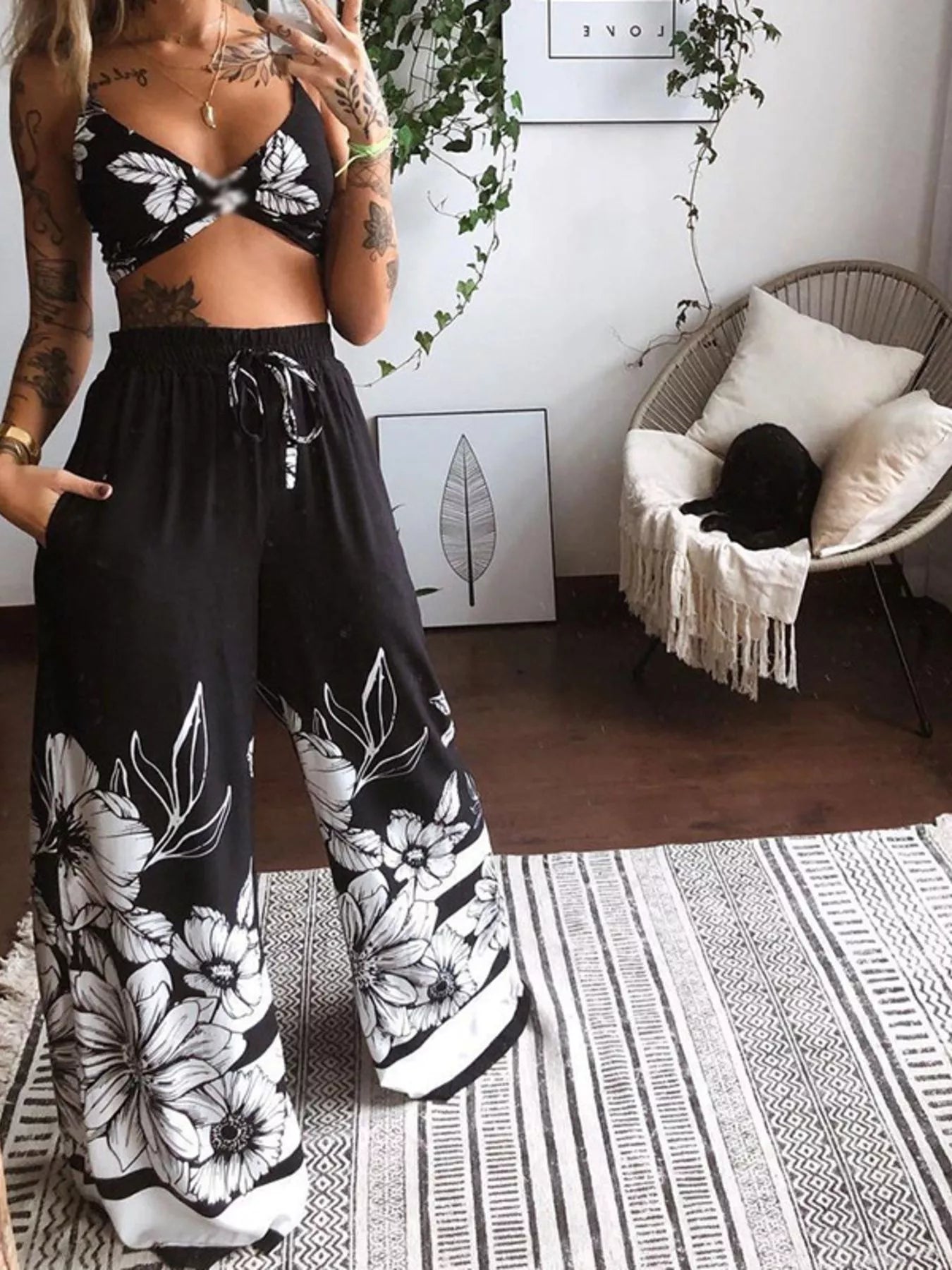 Secret Garden Set-Butterfly Print