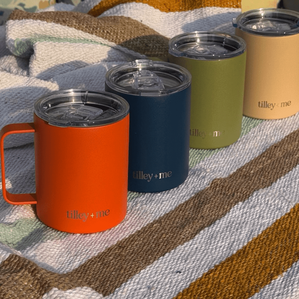 Tilley + Me Stainless Steel Travel Mug
