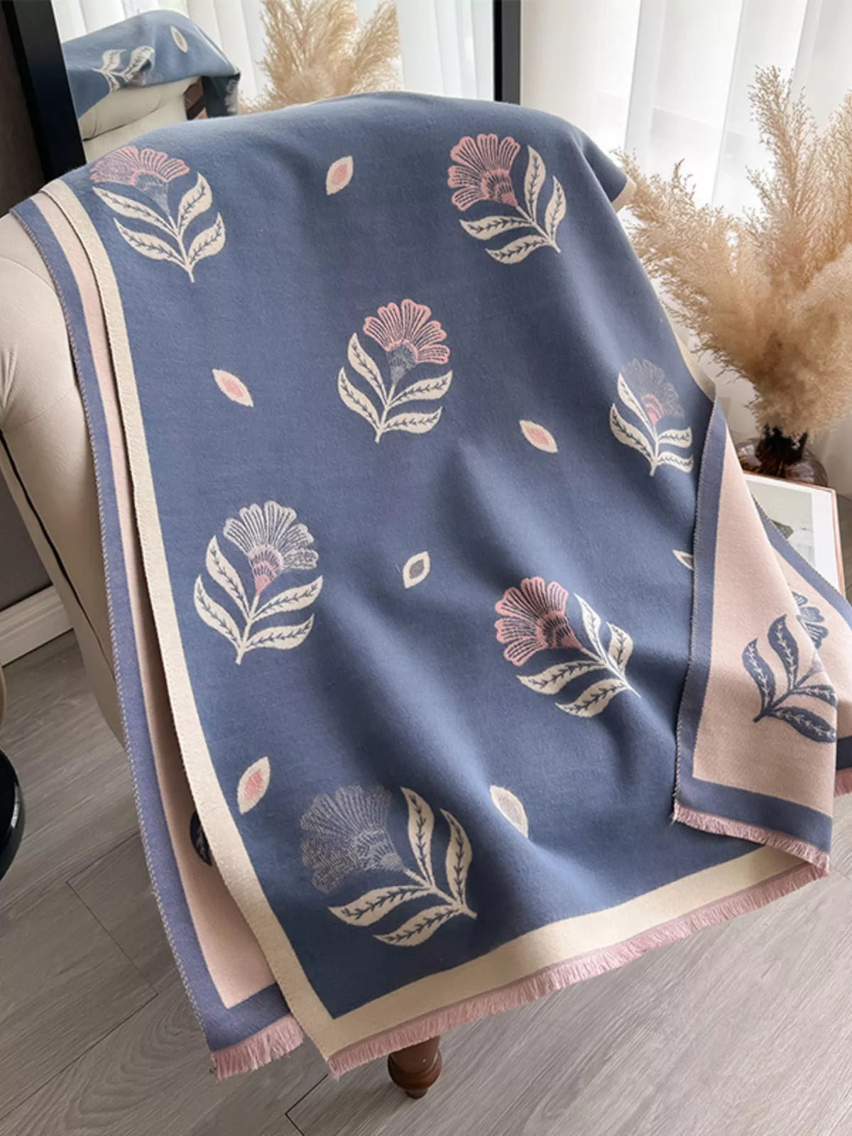 The Verona Printed Satin Scarf