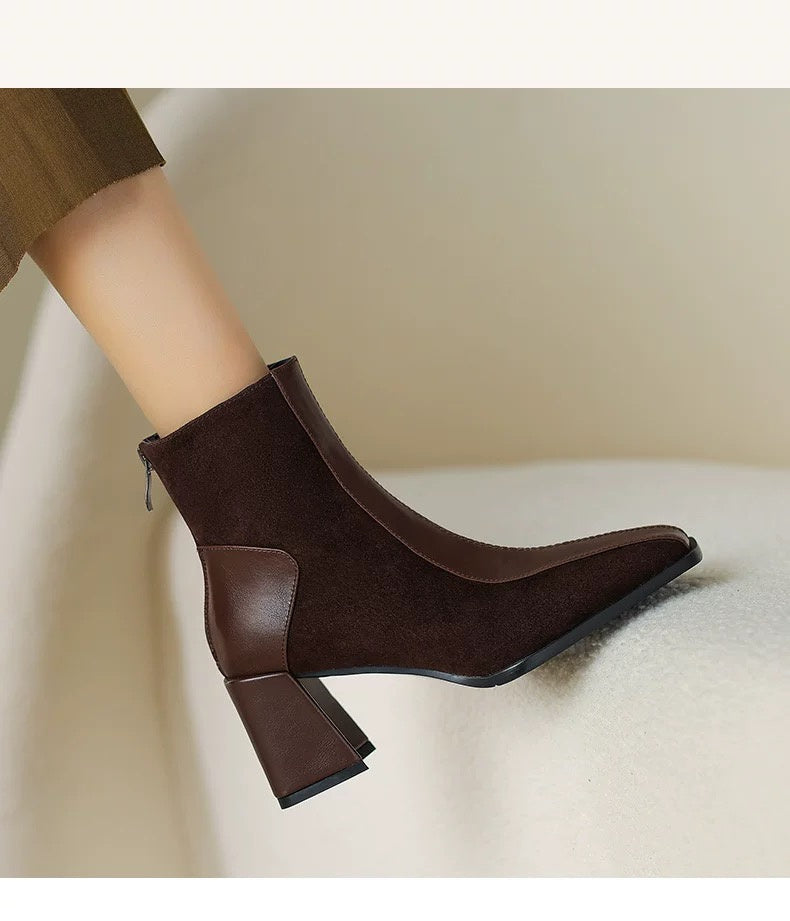 Eren Ray Vintage Ankle Boots