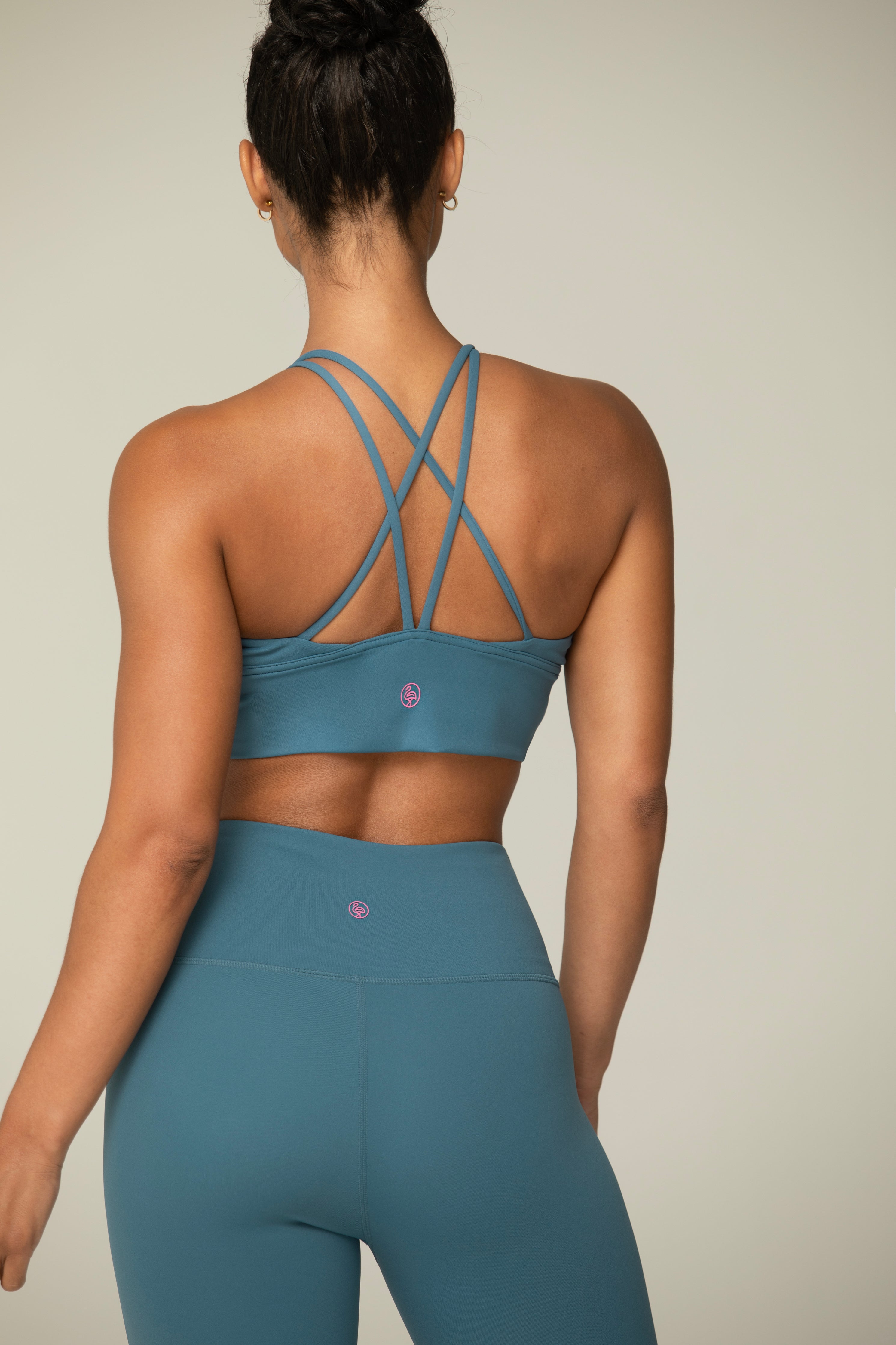 Day Dream Sports Bra & Active Leggings Set- The Yoga Chic Collection