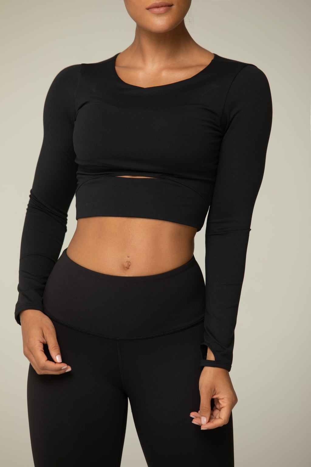 Harper Sculpt Sports Top- The Yoga Chic Collection