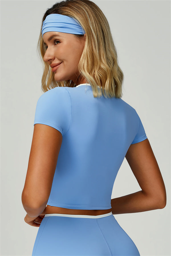The Skyline Top & Headband Sport Set
