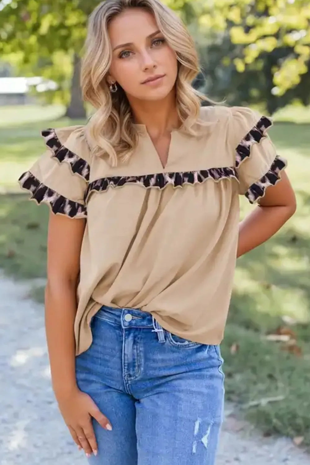 Leopard Timeless Elegance Blouse