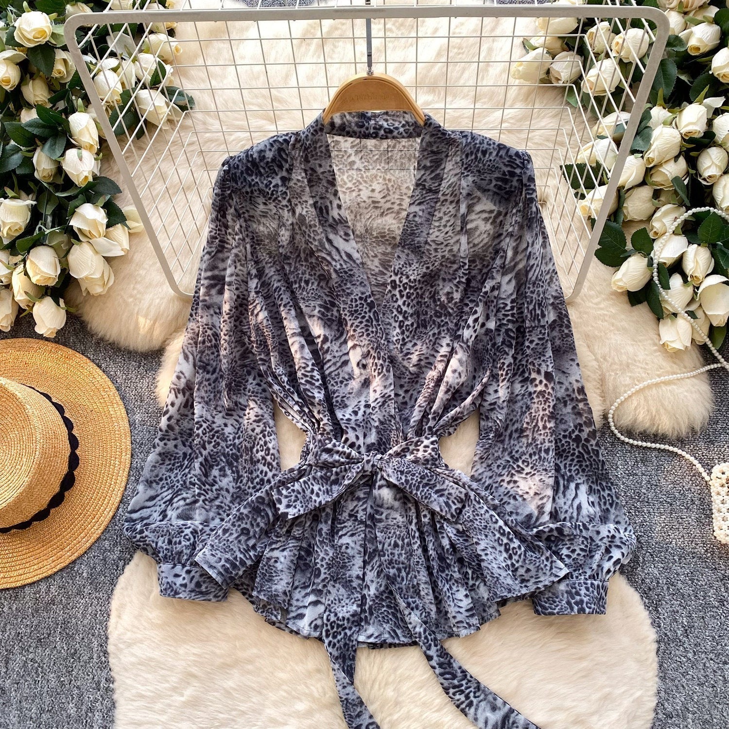 Wildly Chic Leopard Top